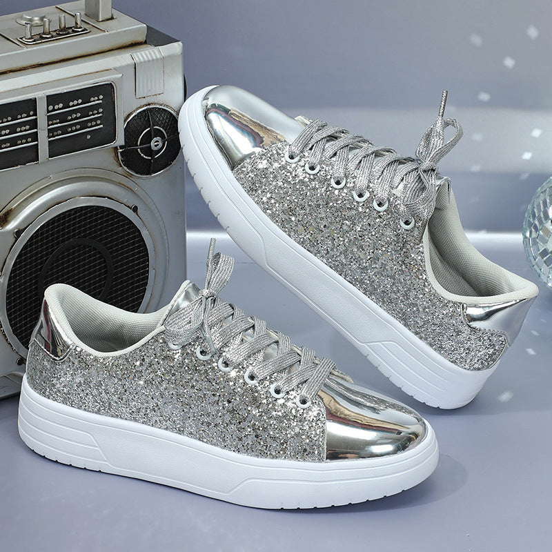 Glitter Sequin Design Sneakers