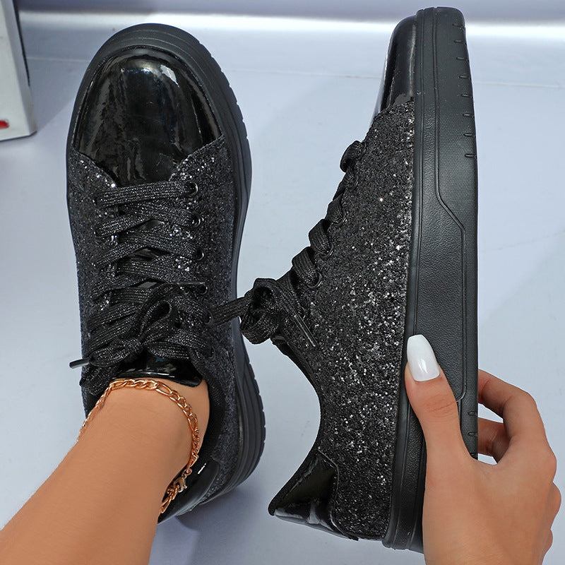 Glitter Sequin Design Sneakers