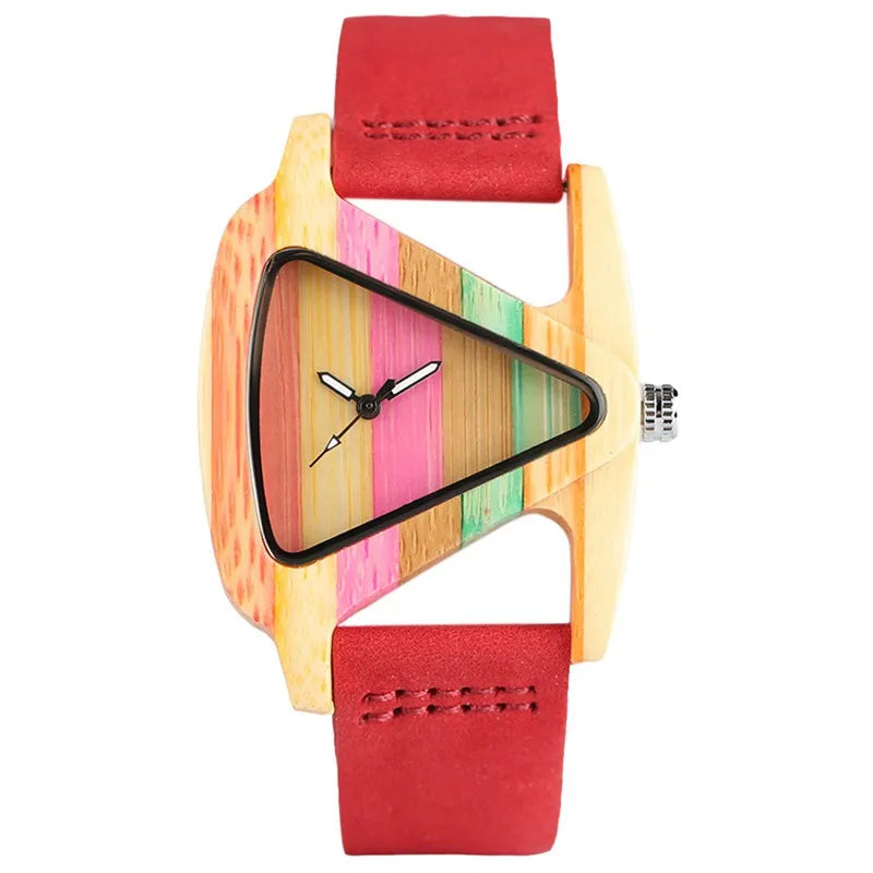 Colorful Wood Watch