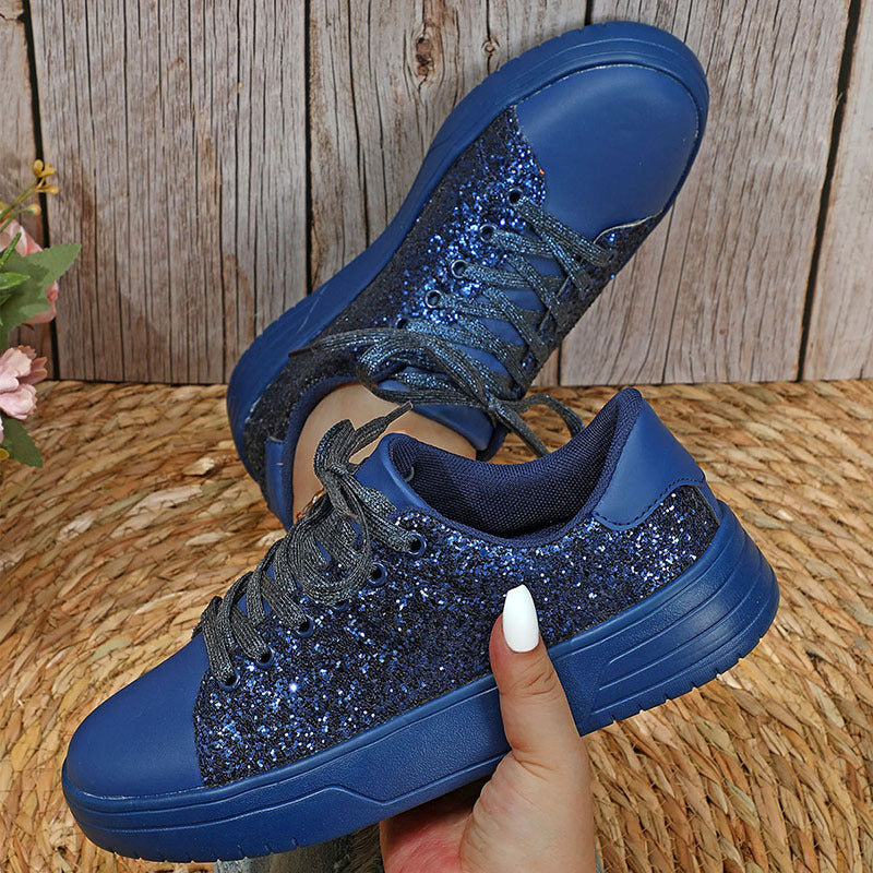 Glitter Sequin Design Sneakers