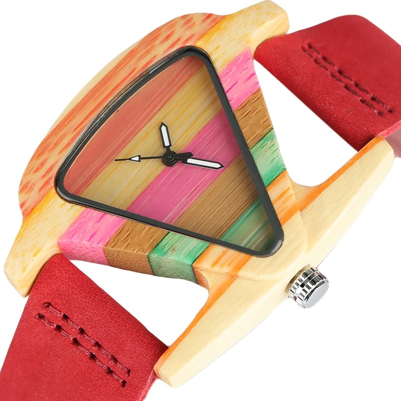 Colorful Wood Watch