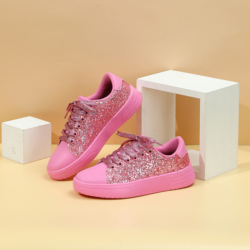 Glitter Sequin Design Sneakers